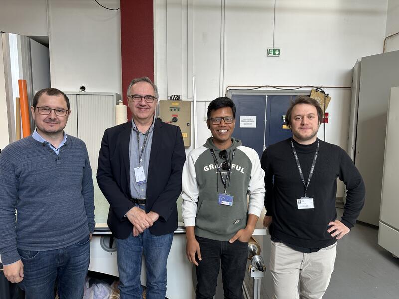 ENSAIT smart textile lab
